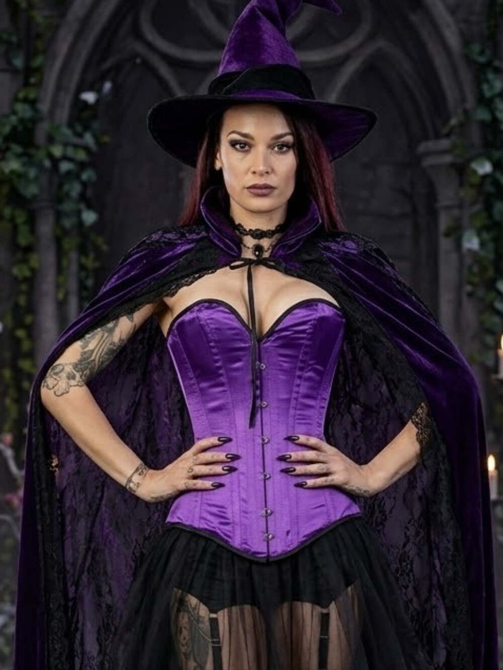 Satin Corset